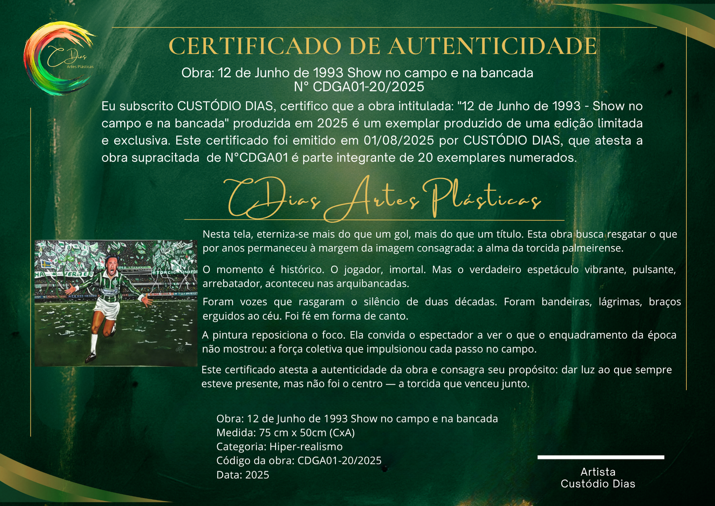 Obra Emoldurada