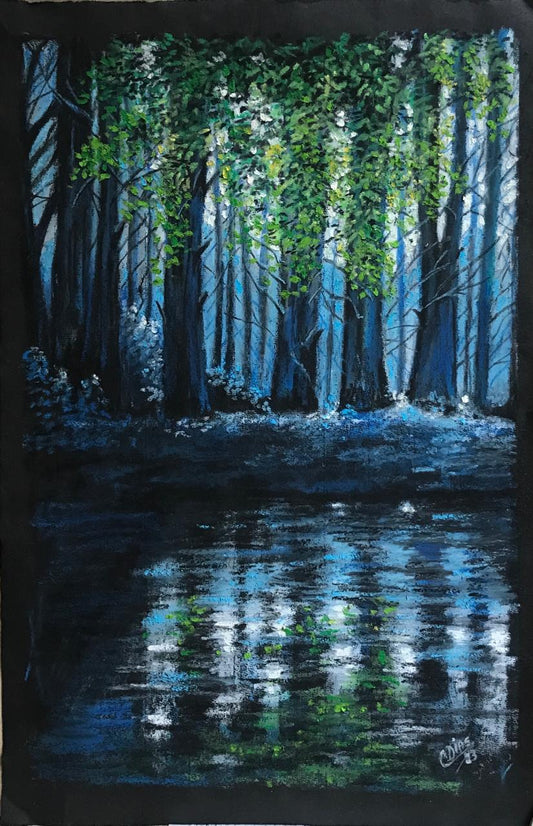 Inverno na floresta